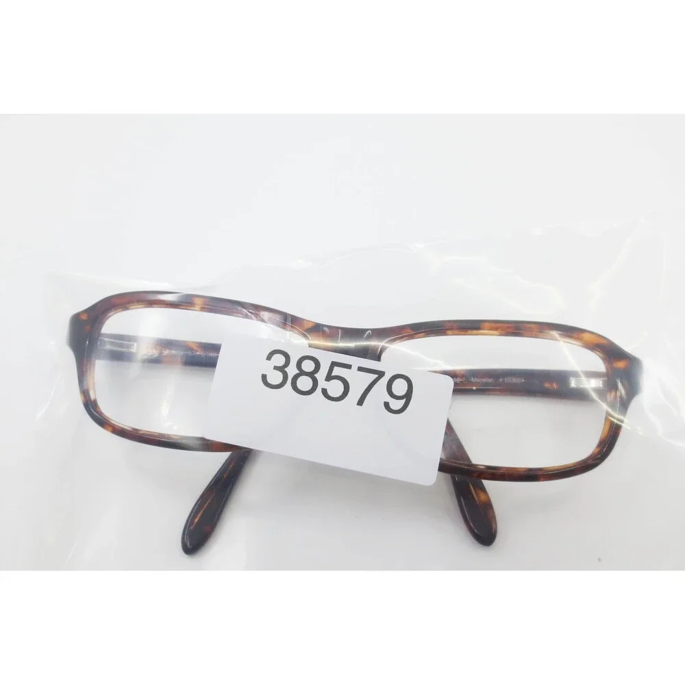 Kirkland Signature Mazatlan Havana Tortoise Rectangular Eyeglass Frames